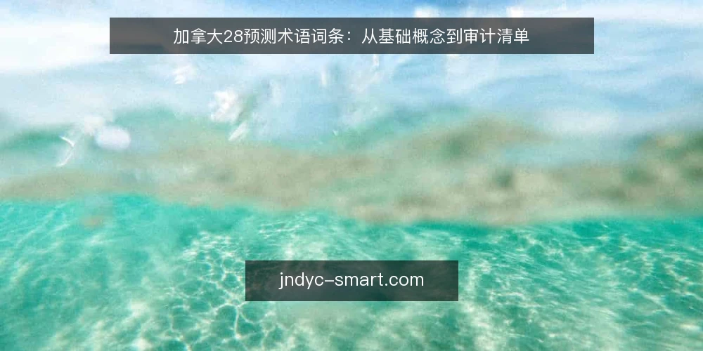 加拿大28预测术语词条：从基础概念到审计清单 — 为何现在审计加拿大28预测术语 配图